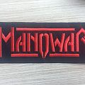 Manowar - Patch - Manowar - Logo Sign Of the Hammer