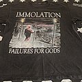 Immolation - TShirt or Longsleeve - Immolation failures of gods forever unseen tour 99