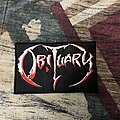 Obituary - Patch - Obituary logo patch