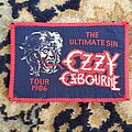 Ozzy Osbourne - Patch - Ozzy Osbourne - The Ultimate Sin Tour 1986