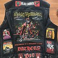 Iron Maiden - Battle Jacket - Black Denim/Stranger in a Strange Land