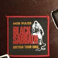 Black Sabbath - Patch - Black Sabbath Mob Rules Tour Patch 1982