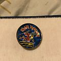 Iron Maiden - Pin / Badge - Run to the Hills prismatic badge