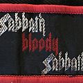 Black Sabbath - Patch - Sabbath Bloody Sabbath mini strip