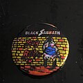Black Sabbath - Pin / Badge - Mob Rules prism button