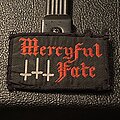 Mercyful Fate - Patch - Mercyful Fate crosses logo