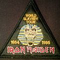 Iron Maiden - Patch - world slavery tour