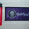 Motörhead - Patch - Motörhead Purple glitter logo snaggletooth patch