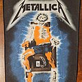 Metallica - Patch - Metallica - Electric Chair Backpatch 1987