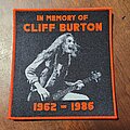 Metallica - Patch - Metallica Cliff Burton Memorial patch