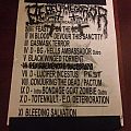 Belphegor - Other Collectable - Belphegor Setlist