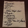 We Are Legion - Other Collectable - We Are Legion Setlist