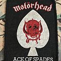 Motörhead - Patch - rare printed patch motorhead ace of spades