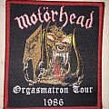 Motörhead - Patch - patch motorhead orgasmatron tour 1986