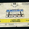 Trust - Other Collectable - concert trust  7 octobre  1989