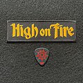 HIGH ON FIRE - Patch - High On Fire Logo Patch