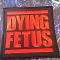 Dying Fetus - Patch - Logo