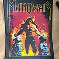 Manowar - Patch - Manowar Louder than Hell woven BP