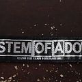 System Of A Down - Patch - Vintage System Of A Down Patch