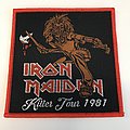 Iron Maiden - Patch - Iron Maiden Killer Tour Patch