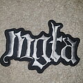 Mgła - Patch - Mgła Mgla logo patch