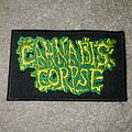 Cannabis Corpse - Patch - Cannabis corpse logo patch