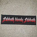 Black Sabbath - Patch - Black sabbath  sabbath bloody sabbath strip patch