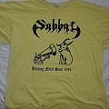Sabbat (JPN) - TShirt or Longsleeve - Sabbat 25 years Shirt (yellow)