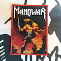 Manowar - Patch - Manowar Chick Robber Red Border