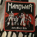 Manowar - Patch - Manowar Into Glory Ride Patch (Red)