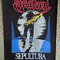 Sepultura - Patch - Sepultura Backpatch 'Escape to the Void'