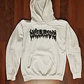 Undergang - Hooded Top / Sweater - UNDERGANG - "Severed Head" HOODED SWEATSHIRT white size M