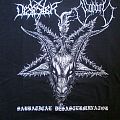 Desaster - TShirt or Longsleeve - Desaster/Sabbat "Sabbatical Desasterminator" Shirt