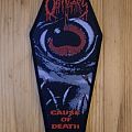 Obituary - Patch - Obituary - "Cause Of Death" Coffin Patch