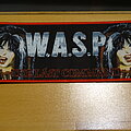 W.A.S.P. - Patch - W.A.S.P. - "The Last Command" Superstripe Red Border Version