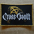 Cross Vault - Patch - Cross Vault Logo Patch - Gold Glitter Border