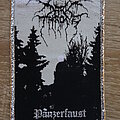 Darkthrone - Patch - Darkthrone - "Panzerfaust" Silver Glitter Border Patch