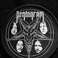 Pentagram - Patch - Pentagram - "Band" Patch Circular