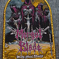 Morgul Blade - Patch - Morgul Blade - "Heavy Metal Wraiths" Patch Gold Glitter Border Version