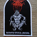 Darkthrone - Patch - Darkthrone - "Unholy Black Metal" White Border Patch