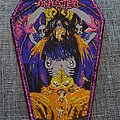 Devil Master - Patch - Devil Master - "Satan Spits On Children Of Light" Coffin Patch Purple Border...