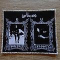 Satyricon - Patch - Satyricon - "Dark Medieval Times" Silver Glitter Border Patch