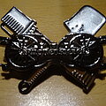 Kanonenfieber - Pin / Badge - Kanonenfieber - "Spade & Grenade" Pin Antique Silver