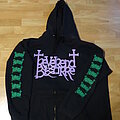 Reverend Bizarre - Hooded Top / Sweater - Reverend Bizarre - "Slice Of Doom" Zip-Hoodie