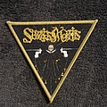 Spiritus Mortis - Patch - Spiritus Mortis - "The God Behind The God" Brown Border Triangle Patch