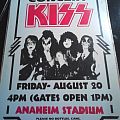 Kiss - Other Collectable - Kiss retro metal plate