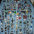 Metallica - Battle Jacket - Levi Jacket with many rare pin badges-update 11/12