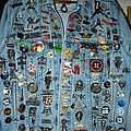 Metallica - Battle Jacket - Levi Jacket with many rare pin badges-update 11/12