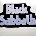 Black Sabbath - Patch - BLACK SABBATH  shaped patch 44   new 6.5x11 cm