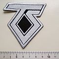 Twisted Sister - Patch - Twisted Sister shaped logo patch t150